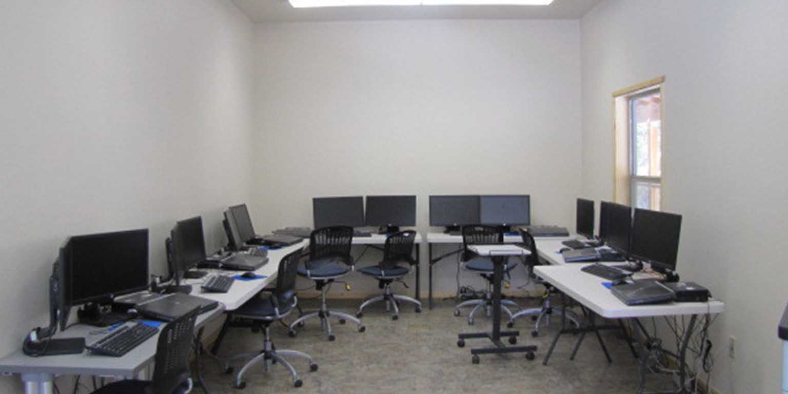 room with computers